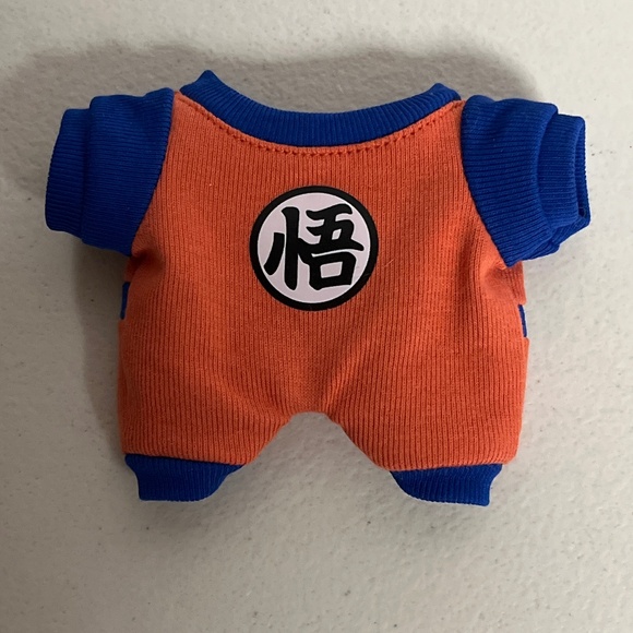Labubu Dragonball Goku Outfit Clothing Clothes Accessories Orange Jumper - Picture 7 of 7